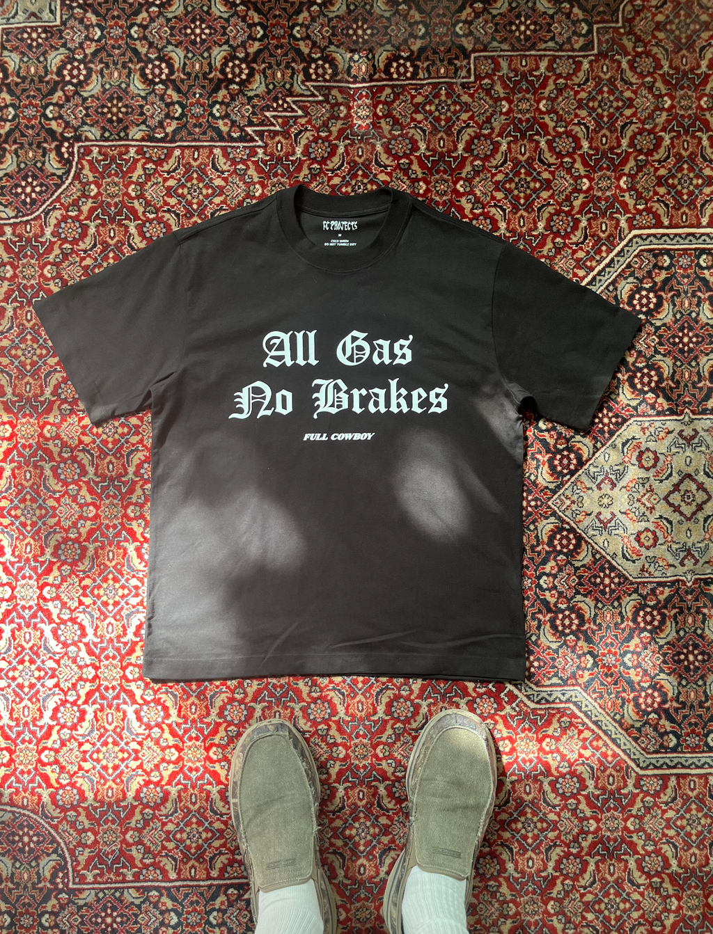 ALL GAS NO BREAKS TEE