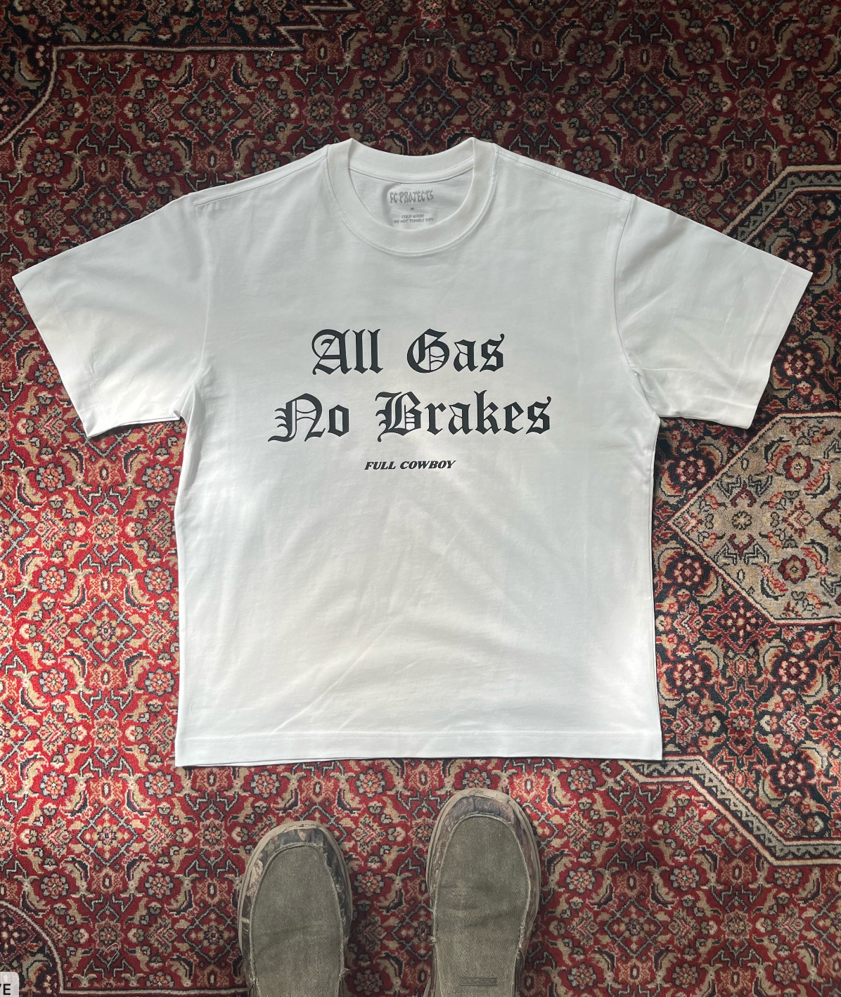 ALL GAS NO BREAKS TEE